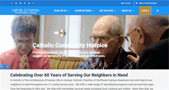 Desktop Screenshot of catholiccharitiesks.org